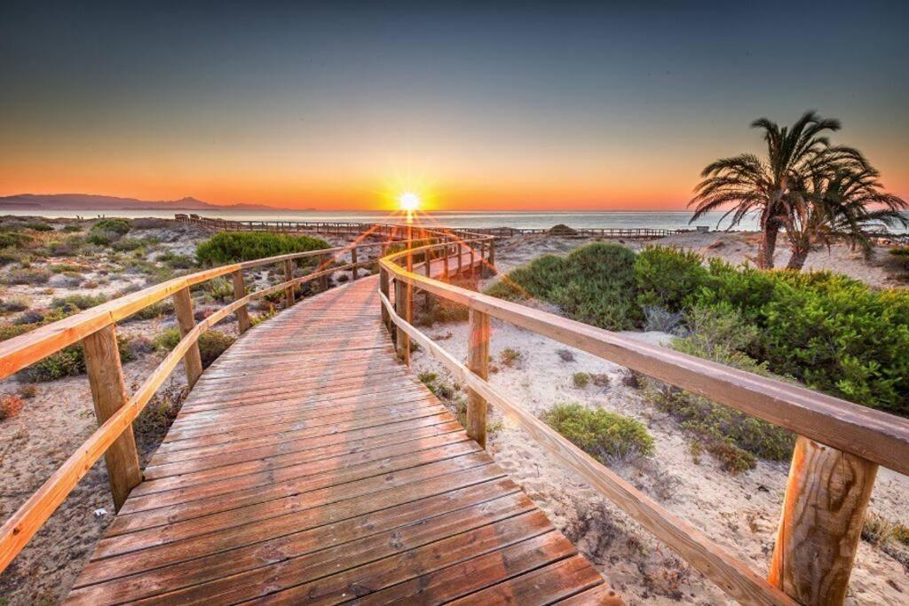 Apartamento Terraza Arenales Del Sol Bagian luar foto